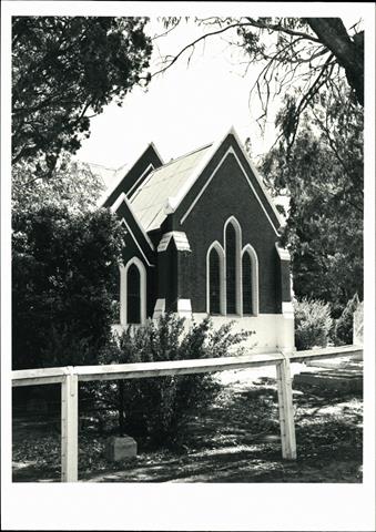 Exterior view of chancel end