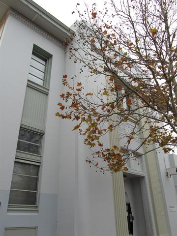 north elevation detail