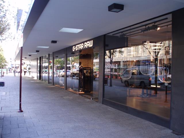 Murray Street shop fronts