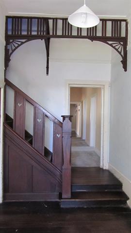 Interior staircase from ground floor