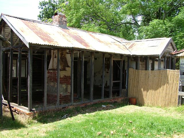 Outbuildings - central cottage from NW