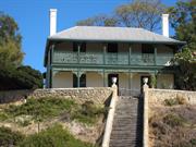View up stairway