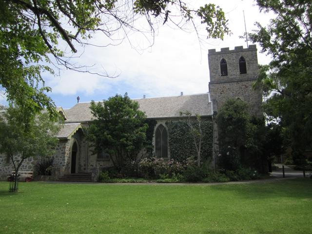 Church looking north