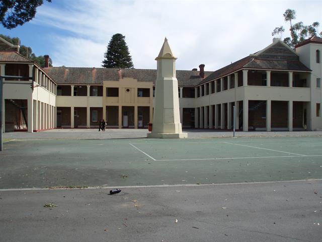 West wing and clocktower