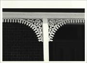 Detail of ironwork on verandah posts