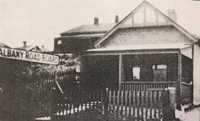 The Road Board building just after construction 1926