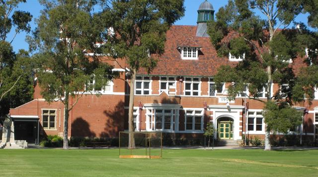 View across ovals from Subiaco Road