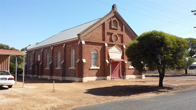 Hall - front corner view