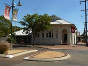 South elevation addressing Dandaragan Street with quarters at left