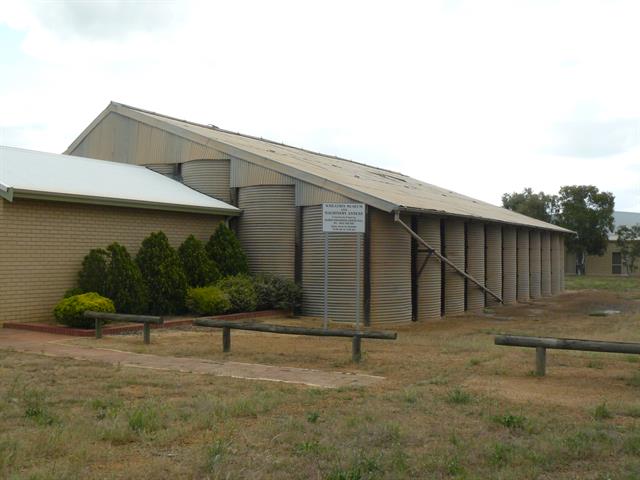 South east corner with brick addition to southern end