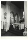 Interior view of church showing looking through chancel into transept