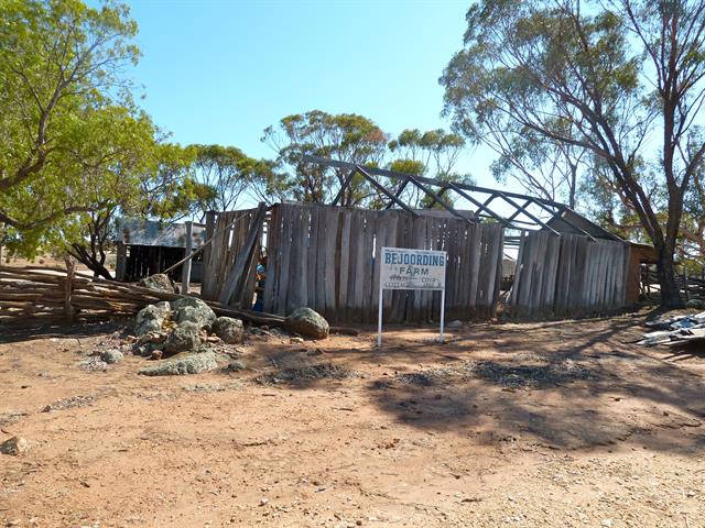 Shed front view