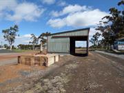 Crane Foundation and Goods Shed from east