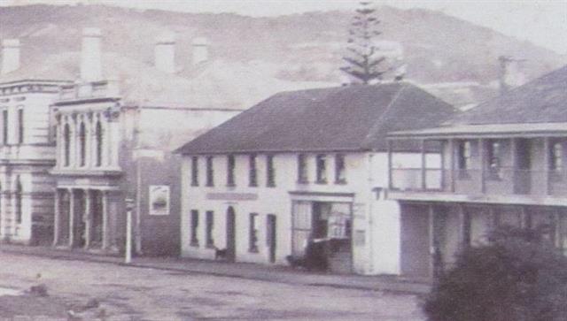 c1889 showing the original White Hart Hotel