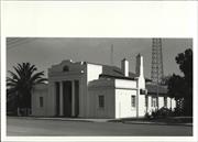Right corner elevation of building