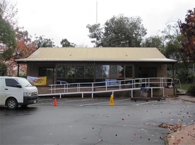 Admin Building front elevation