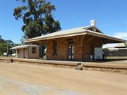 Waiting Room at left railway station