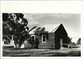 Left corner elevation of building