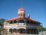 Front of hotel (facing north east)