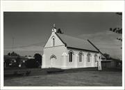 Corner elevation of building