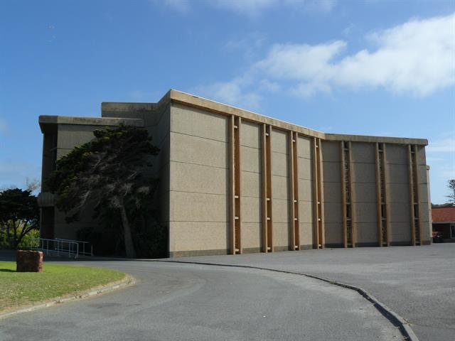 View from Cathedral Avenue - side elevation