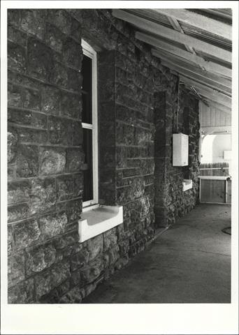 Detail of verandah and brickwork