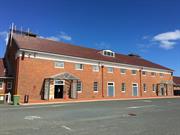 Eeastern elevation to parade ground showing dormer window