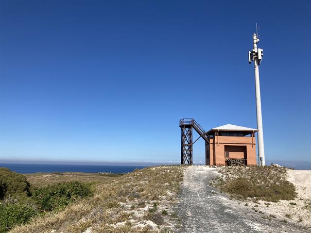 Signal Station, view looking north-west