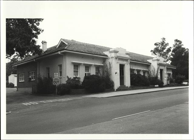 Corner elevation of building from North east