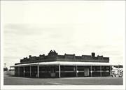 Front corner elevation of National Hotel