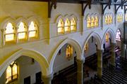 View of nave