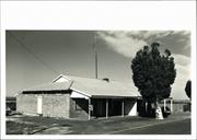 Left corner elevation of building