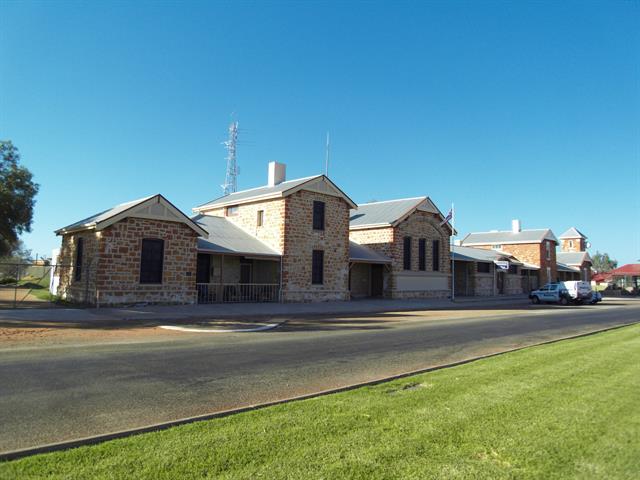 Corner Elevation  showing adjacent road