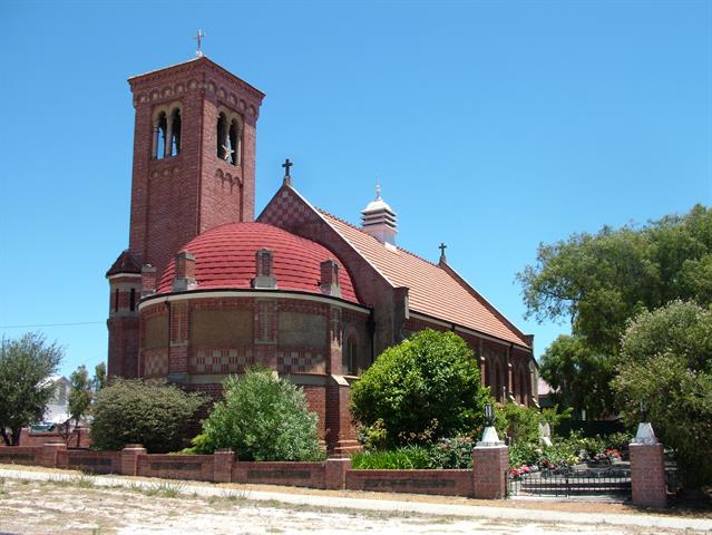 View from west (Steere Street)