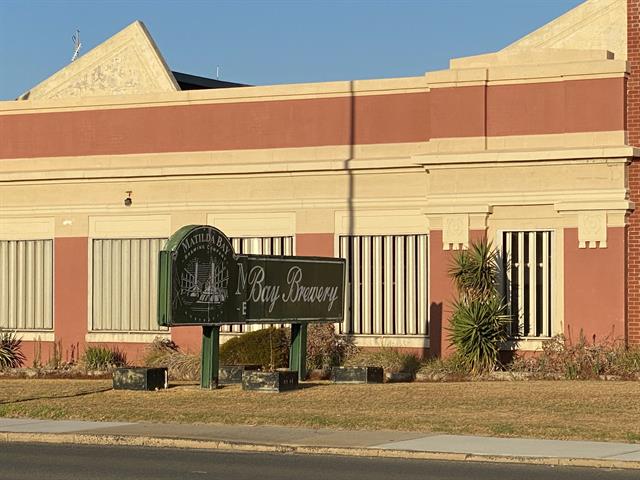 Matilda Bay Brewery signage south side