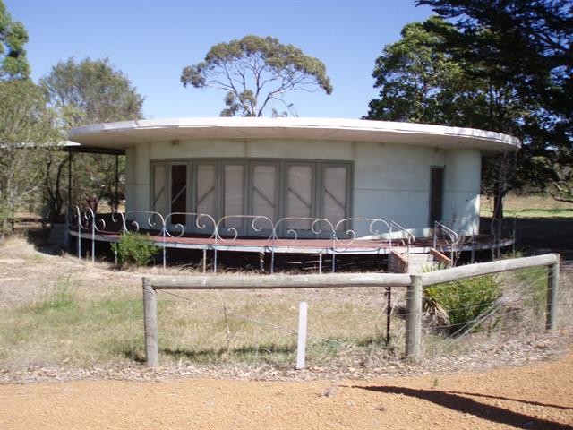 View to French doors