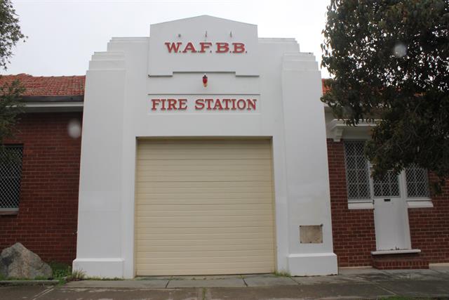 Detail, appliance bay 1, front elevation