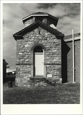 Front elevation of originaal building from North