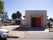 Beverley Fire Station, Beverley Men's Shed to rear