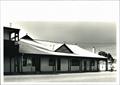 Front elevation of older single-storey portion of building