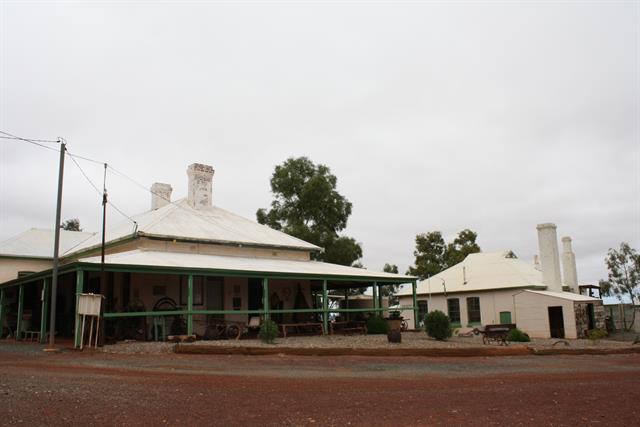 Mine Office (left) and Assay Office (right), Gwalia