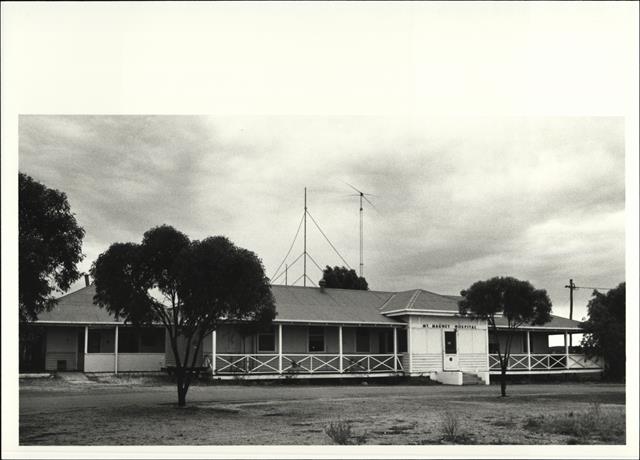 Front elevation of main building