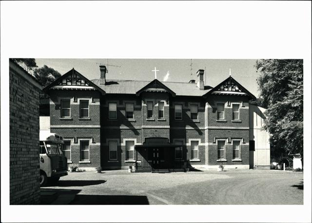 Front elevation of Mercy convent