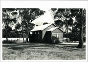 Left corner elevation of building