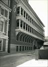 Rear oblique view of lands & survey building