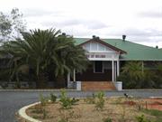 Front elevation, main entrance