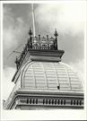 Detail of ironwork on building roof