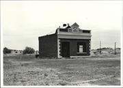 Left corner elevation of building