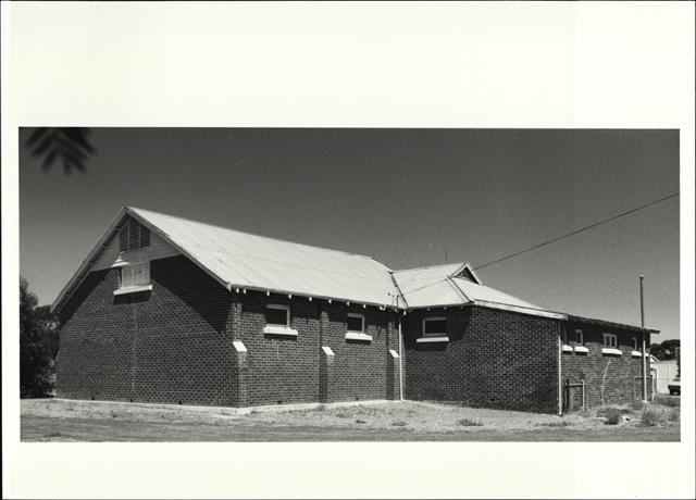 Rear corner elevation