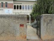 front wall and entry